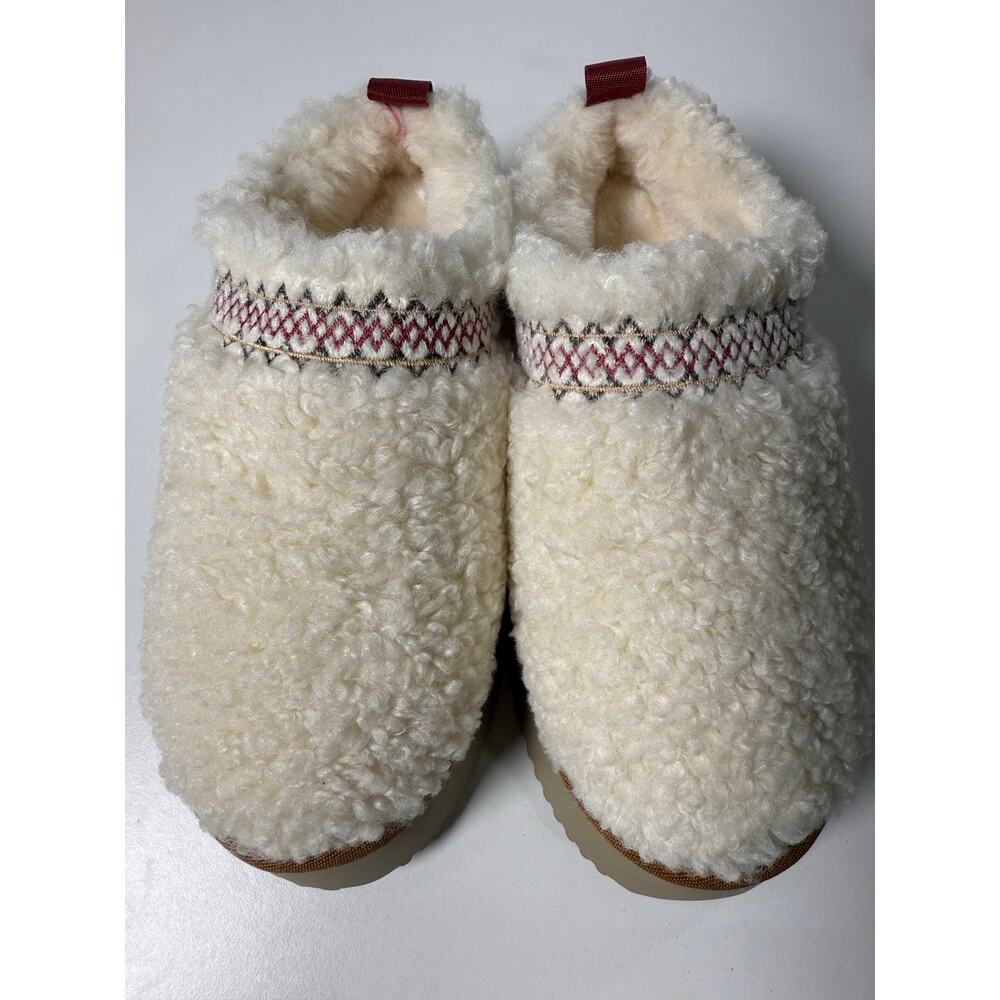 Cozy Women's Slip-On Shoes - Cream - Picture 5 of 7
